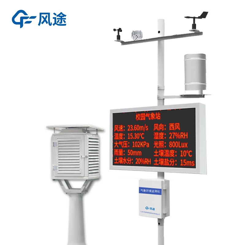 校園氣象觀(guān)測(cè)站可是大有用處呢！