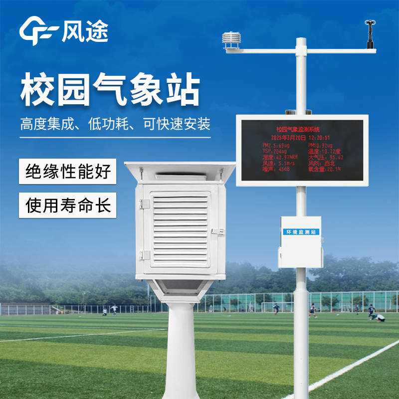 校園小氣象站，打造智慧學校